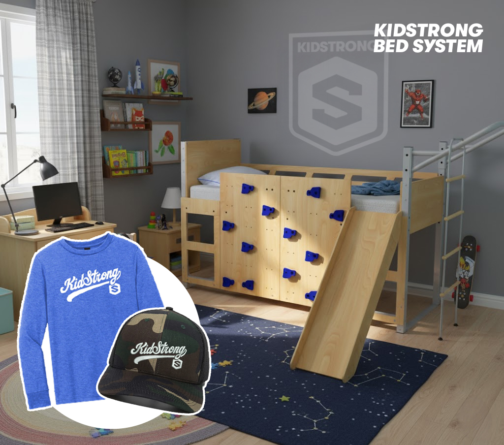 KidStrong apparel and equipment