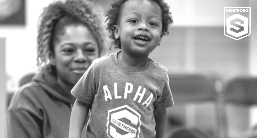 Kids building social skills at KidStrong